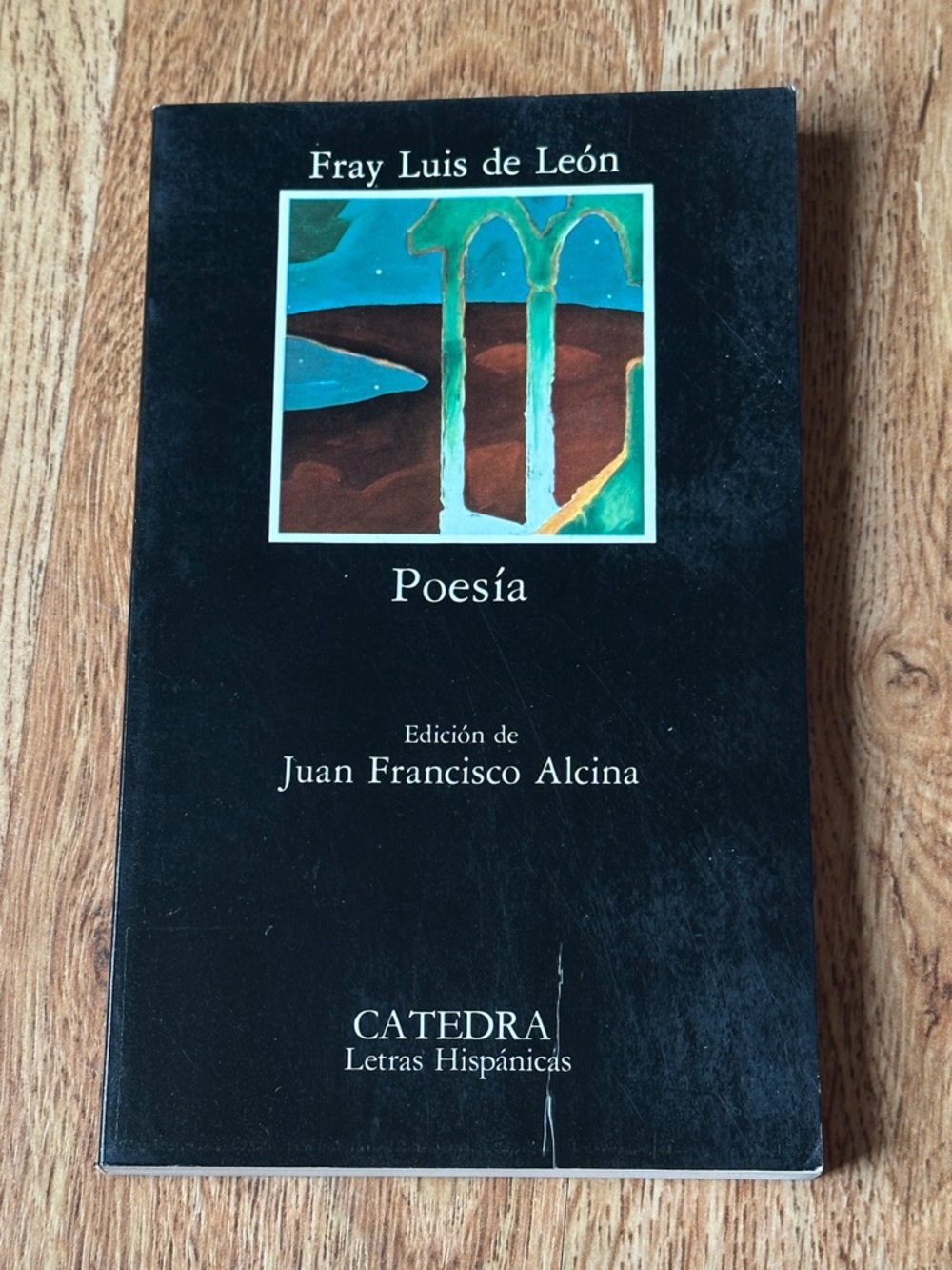 Fray Luis de León - Poesía (Cátedra Letras Hispánicas) - Black Cover